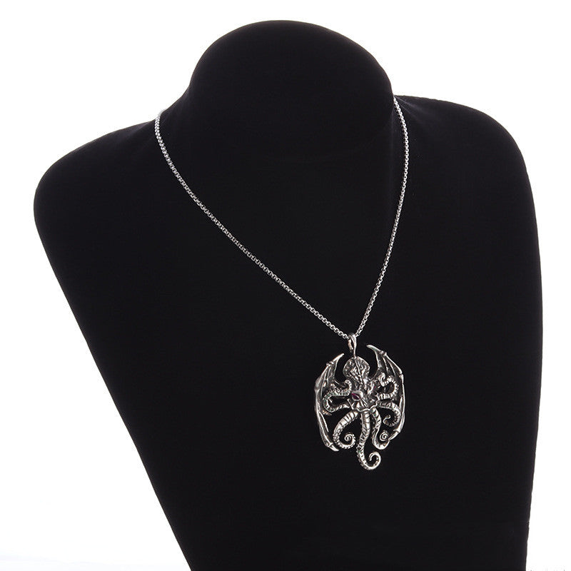 Men's Octopus Monster Punk Necklace
