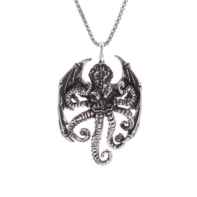 Men's Octopus Monster Punk Necklace