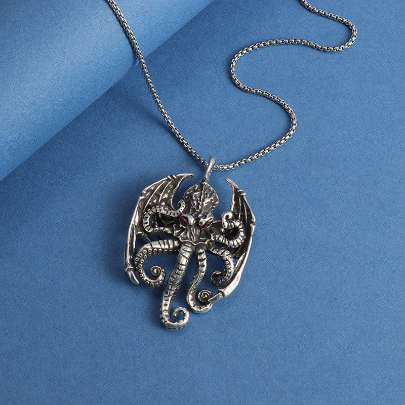 Men's Octopus Monster Punk Necklace
